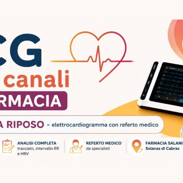 ECG a riposo in farmacia a Cabras da Farmacia Salanis