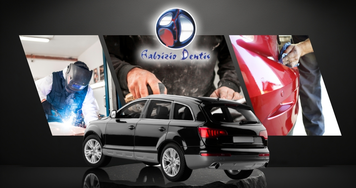 Riparazione ammaccature auto a Iglesias da Autocarrozzeria Dentis Fabrizio