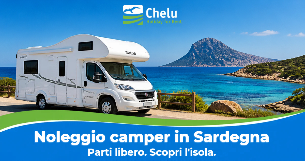 Noleggio camper in Sardegna a Quartu Sant’Elena con Chelu